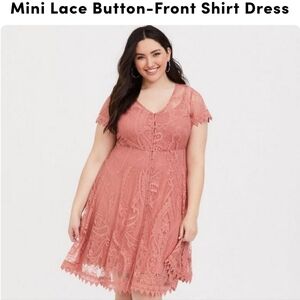 New with Tags Torrid Lace Dress Size 1X